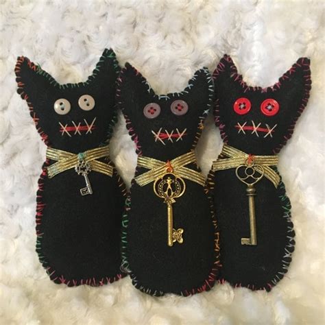 Blacl cats and voodoo dolls